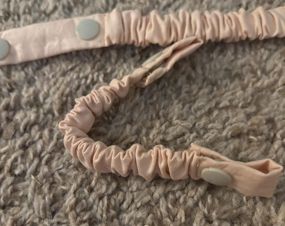 nude color shoe backstrap, sandal, flip flop